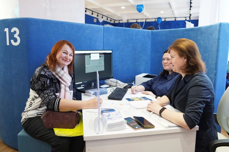 Москвичка нашла перспективную работу в банке на Всероссийской ярмарке трудоустройства