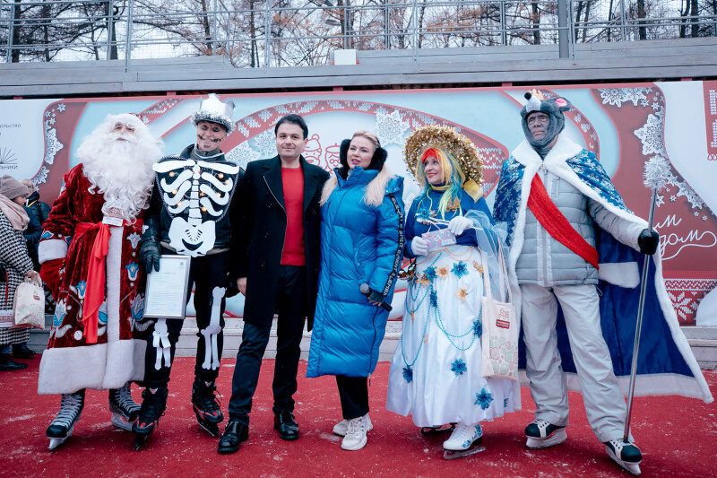 Около 15 тысяч человек приняли участие в Новогоднем фестивале «Московское долголетие 2020» в парке «Сокольники»