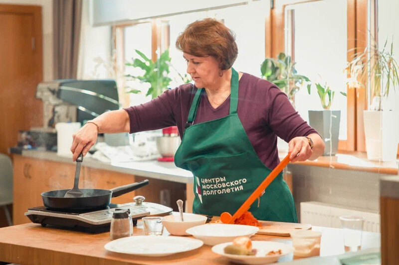 В центрах московского долголетия пройдет кулинарный фестиваль здоровой еды