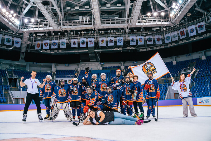 Московская команда приняла участие в спортивном фестивале по адаптивному хоккею