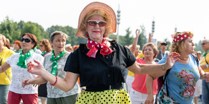 «Московское долголетие» приглашает горожан старшего поколения на танцевальный флешмоб