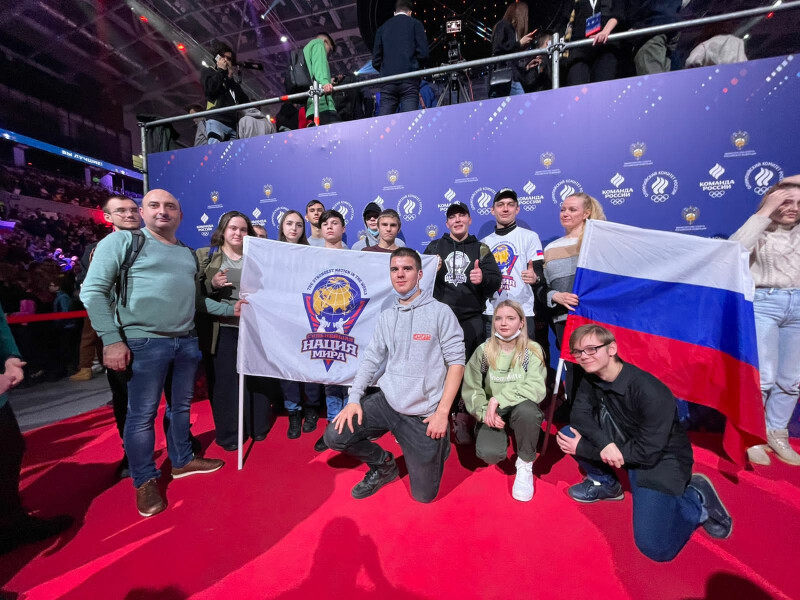 Воспитанники центра для детей-сирот встретились с олимпийской сборной России