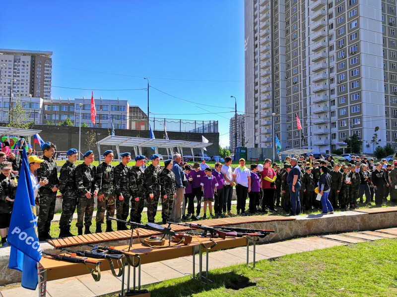«Западная стража»: в Ново-Переделкино прошёл военно-патриотический квест для подростков