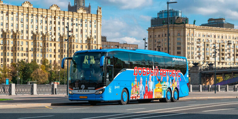 Собянин рассказал о бесплатных туристических автобусах для детей и пенсионеров