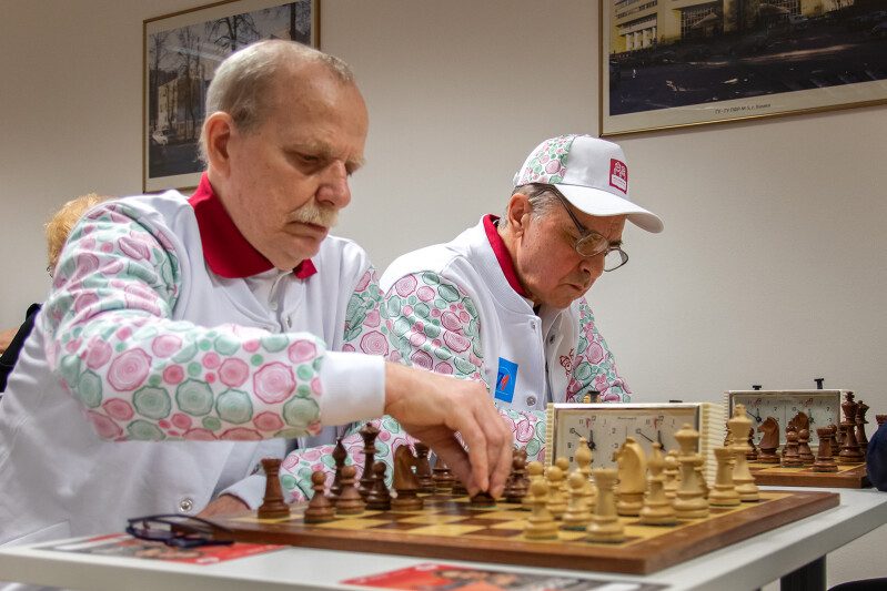 Команда проекта «Московское долголетие» завоевала золото на шахматном турнире среди ветеранов и пенсионеров