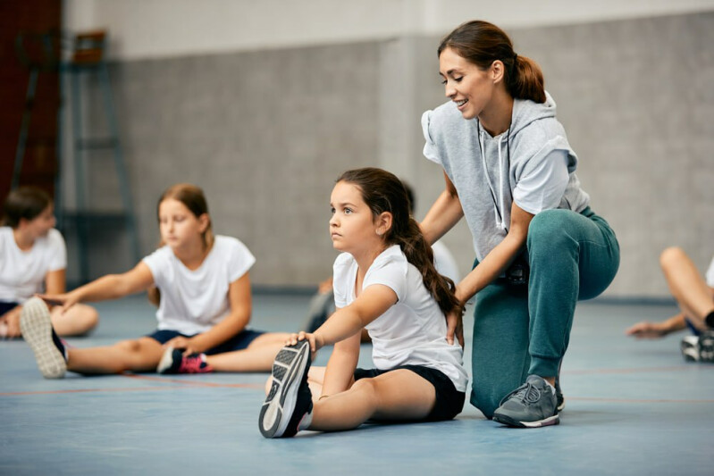 В столичных семейных центрах проводят спортивные занятия с детьми