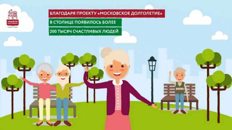 Проекту мэра «Московское долголетие» — один год