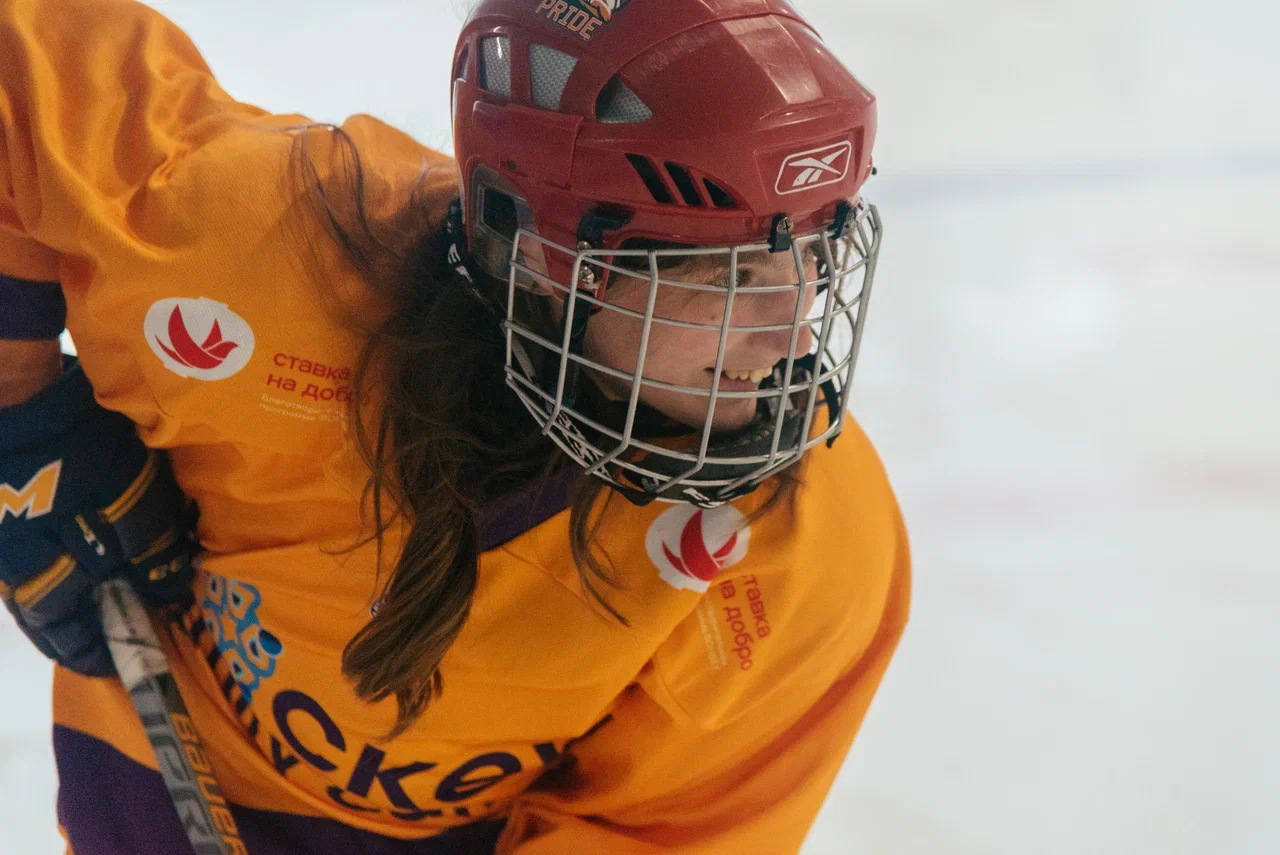 Хоккеистка Мария Бекаева 